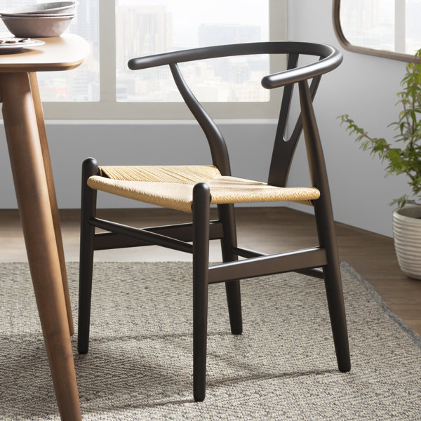 Langley Street Solid Wood Dining Chair & Reviews Wayfair